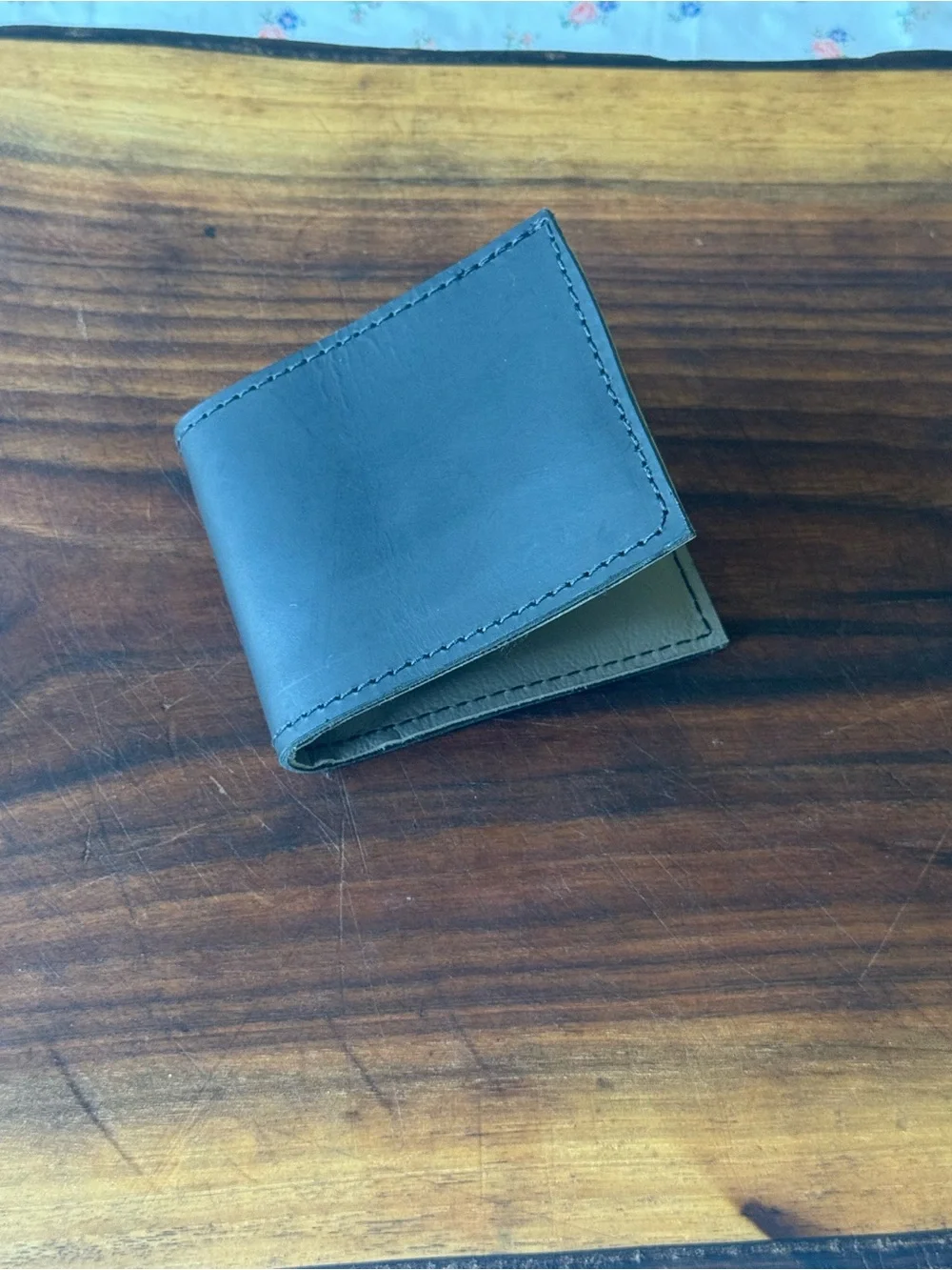 Mens Handmade Bi-fold Wallet